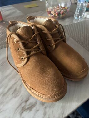 Brown ankle boots